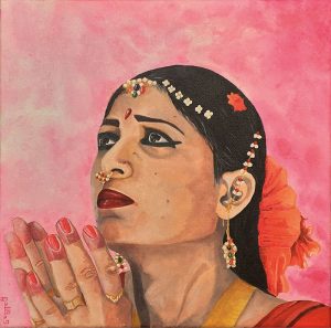 Tableau d'Hervé Sordillon, Hersop, Om Namah Shivaya