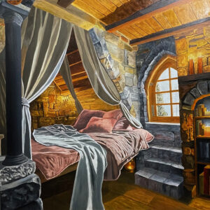 La lampe sous le lit